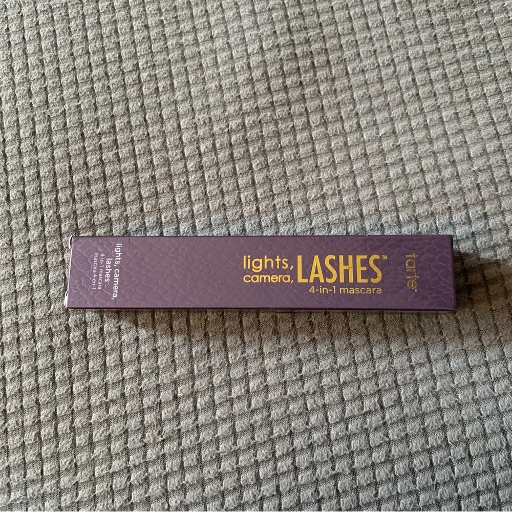 tarte lights, camera, lashes 4-in-1 mascara
